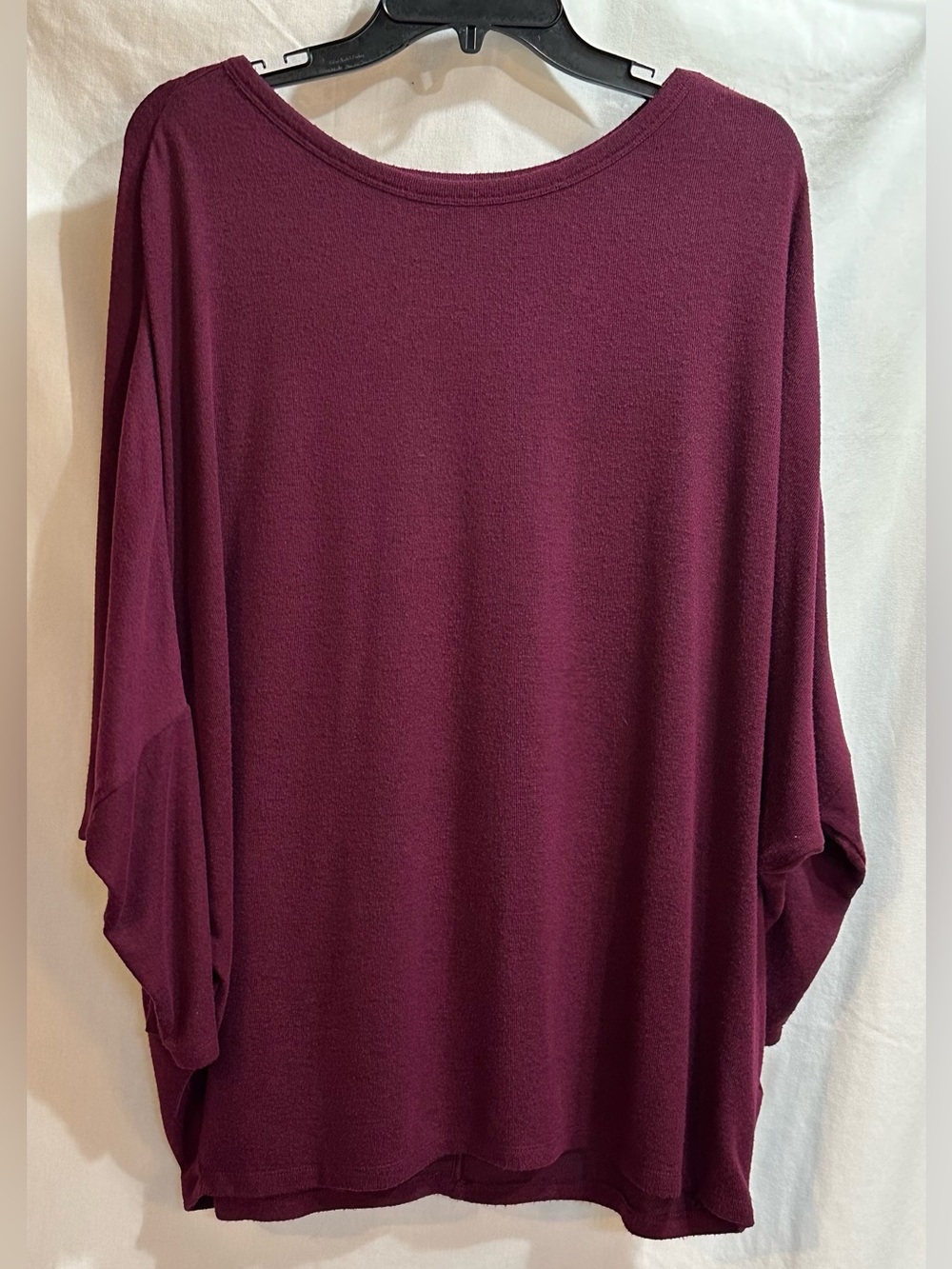 Maurices - 24/7 Oversized Tunic Top — Plum